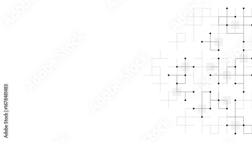 Minimalistic vector texture with linear squares pattern. Creative idea of modern design with abstract geometric background