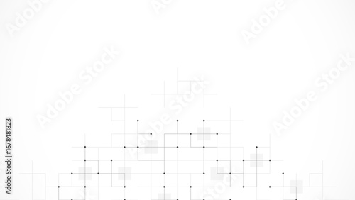 Minimalistic vector texture with linear squares pattern. Creative idea of modern design with abstract geometric background