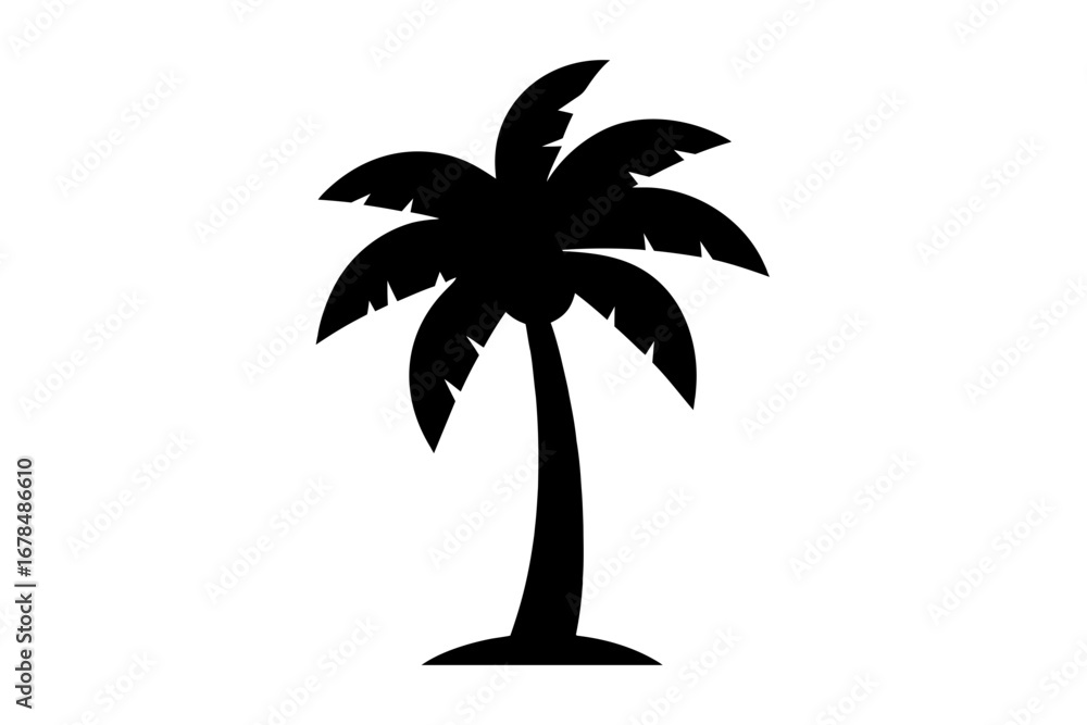 Obraz premium palm tree vector