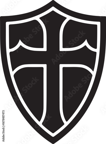 Medieval Shield Cross Silhouette Vector Set

Knight and Shield Emblem Vector Collection

Heraldic Cross Shield Silhouette Bundle