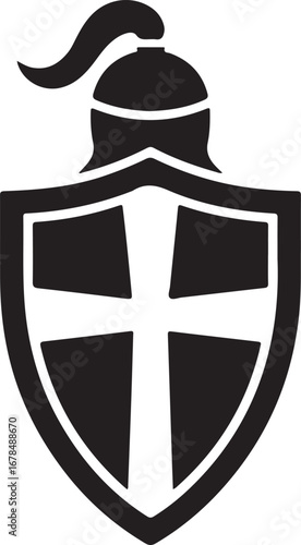 Medieval Shield Cross Silhouette Vector Set

Knight and Shield Emblem Vector Collection

Heraldic Cross Shield Silhouette Bundle