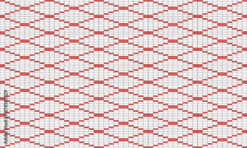 vintage pink block arrange in step diamond patchwork repeat seamless style design for fabric print or t-shirt paint or backdrop wall