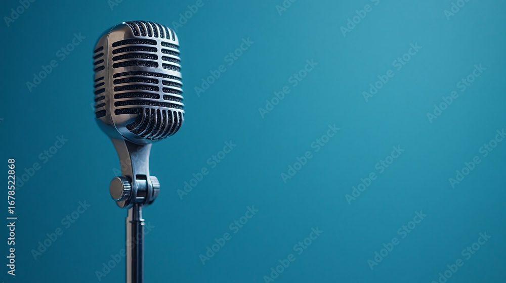 Fototapeta premium Retro Microphone