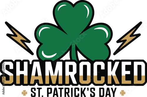 St patrick s day irish celebration t shirt design isolated on transparent background