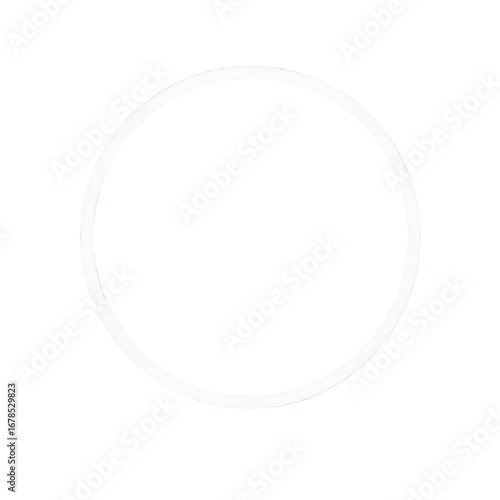 Minimalist subtle white circle abstract light effect. Faint, clean, ethereal, transparent, modern, luxury, soft background, creative design template