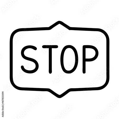 Car accident stop sign icon transparent background