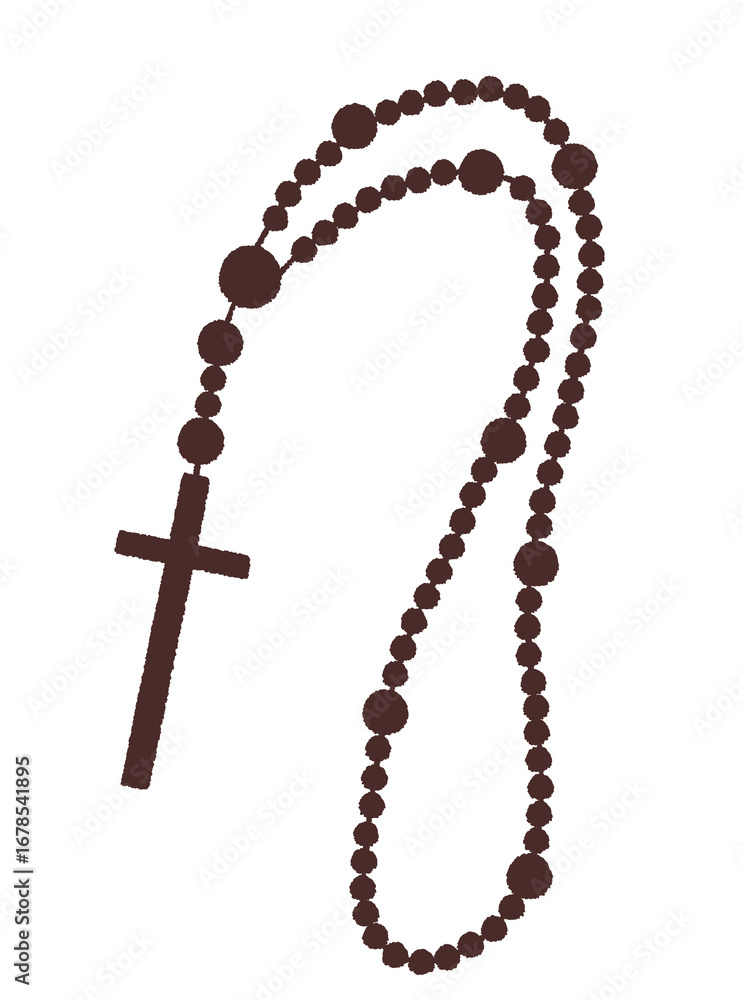 Naklejka premium 十字架のイラスト