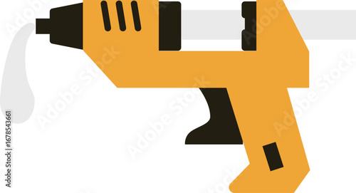 グルーガンのベクターイラスト素材