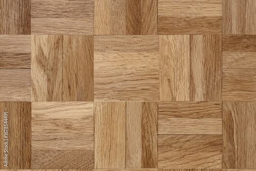 Light brown wooden floor tiles