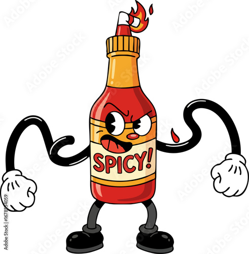 a Mischievous Bottle of Hot Sauce