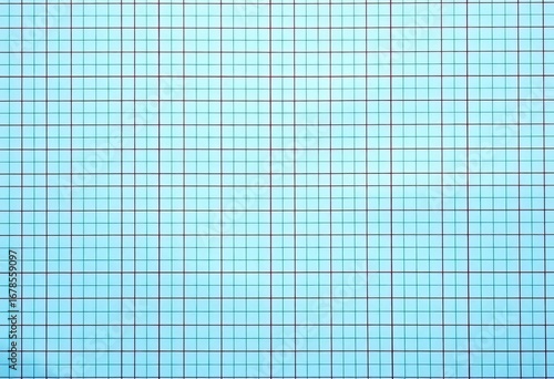 Infinitely repeating grid of pale blue graph paper squares,  illustration,  clean