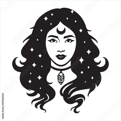 Mystic Moon Woman