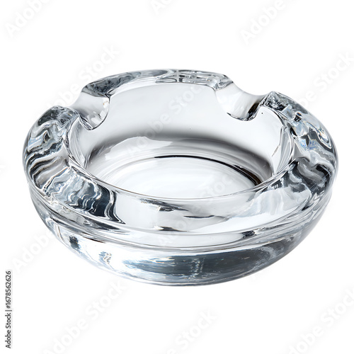 Glass ashtray clear design for home
