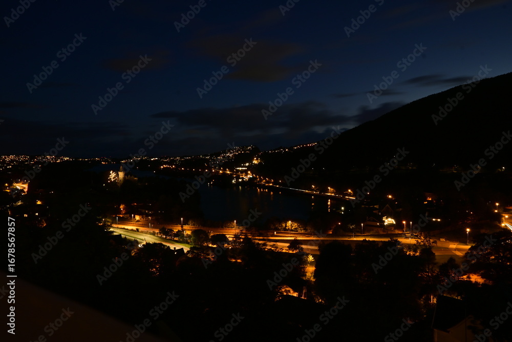 Εκτύπωση καμβά Lichter der Nacht