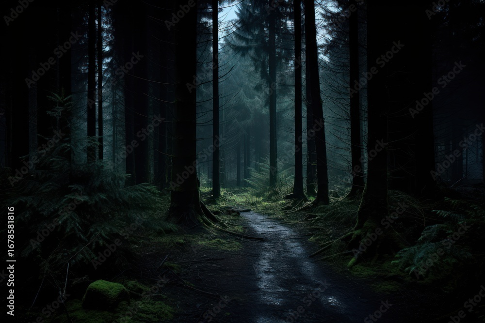 Obraz premium Forest woodland outdoors nature.