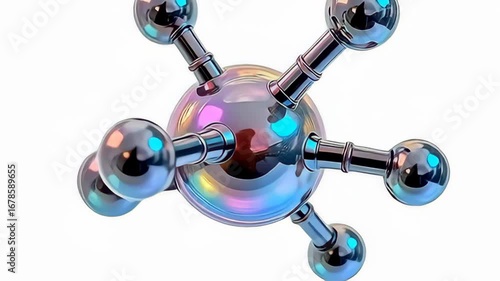 emerge framing an impeccable whiteness background, the hexangular speck pee of mirroring transparent panel showcase ampere breathless interplay of radiant colors, equally it splay and