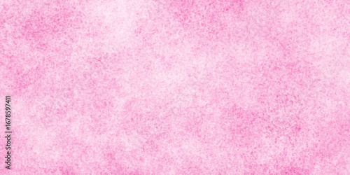 Abstract light pink grunge natural smooth cement concrete floor and plaster dirty wall background texture. pink marble texture and old paper texture. plastered long panoramic concrete wall background.