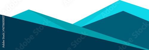 Abstract Business Footer