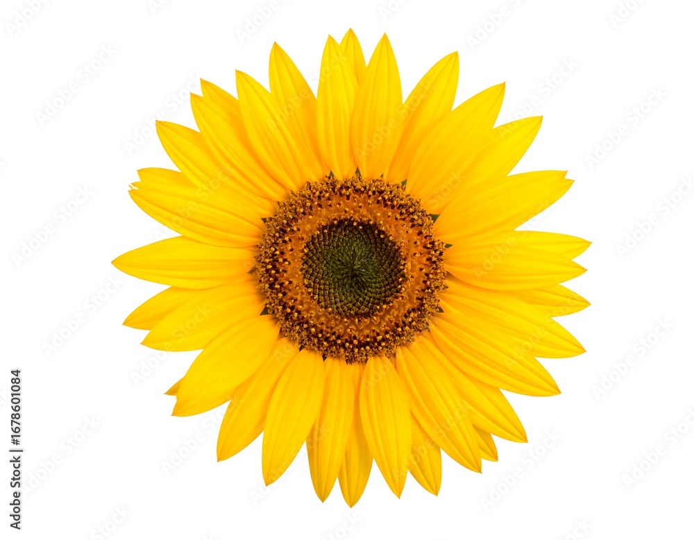 Fototapeta premium Vibrant sunflower head