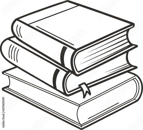 stack of books