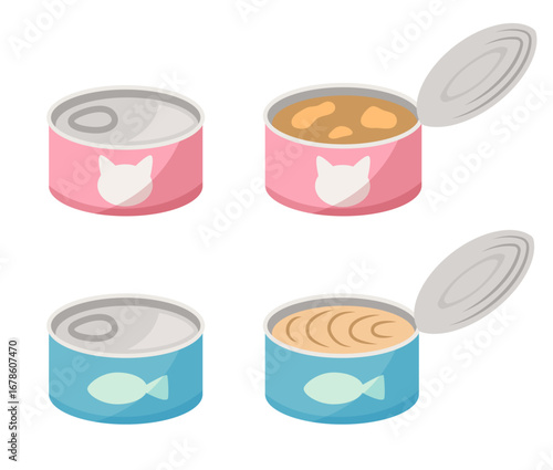 缶詰のイラスト