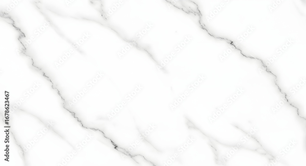 Fototapeta premium Elegant White Marble Texture with Subtle Veining for Sophisticated Backgrounds and Design Projects