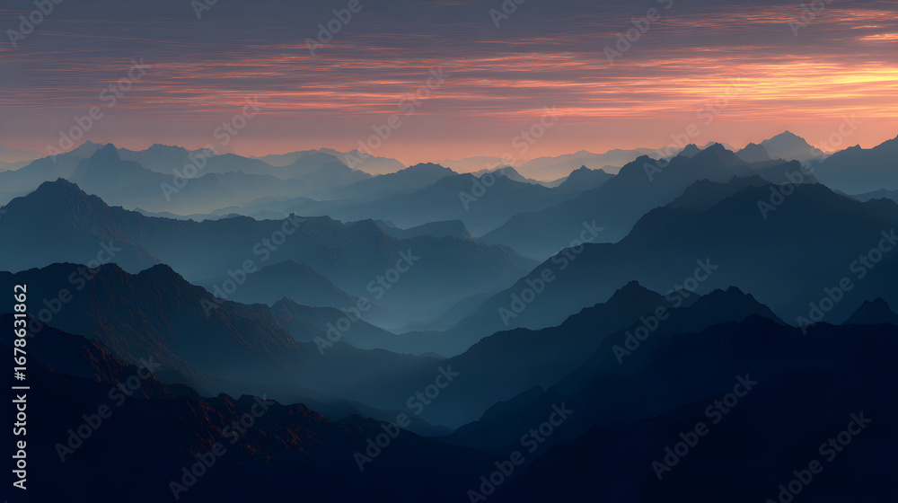 Fototapeta premium Abstract Sci-Fi Artwork 56