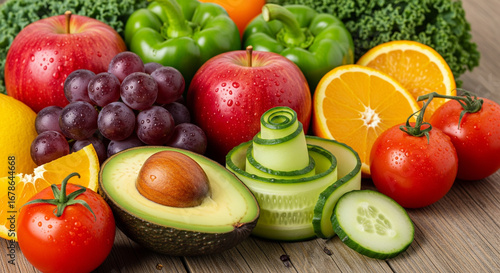 Vegetables and fruits