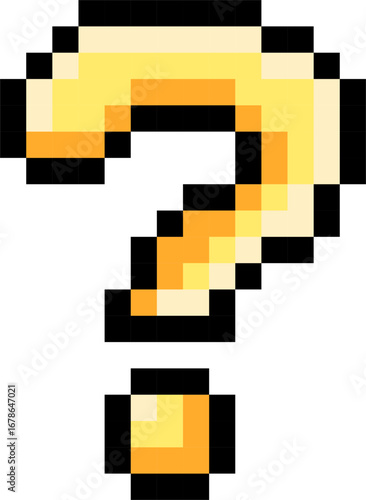 8-bit question mark