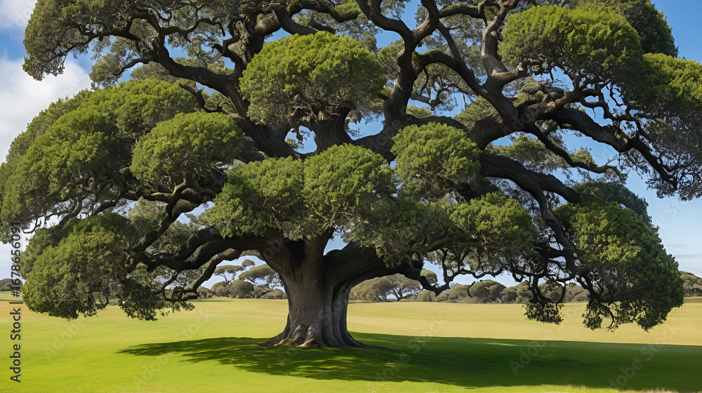 Fototapeta premium Millennial holm oak