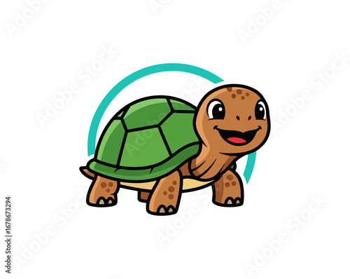 Cartoon turtle illustration