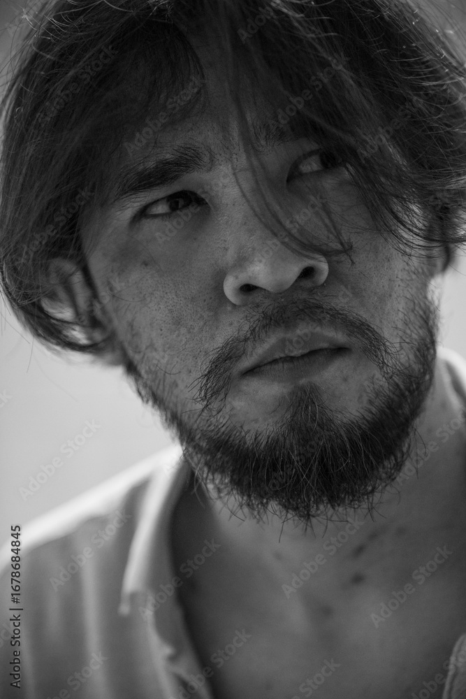 Fototapeta premium close up portrait of a man