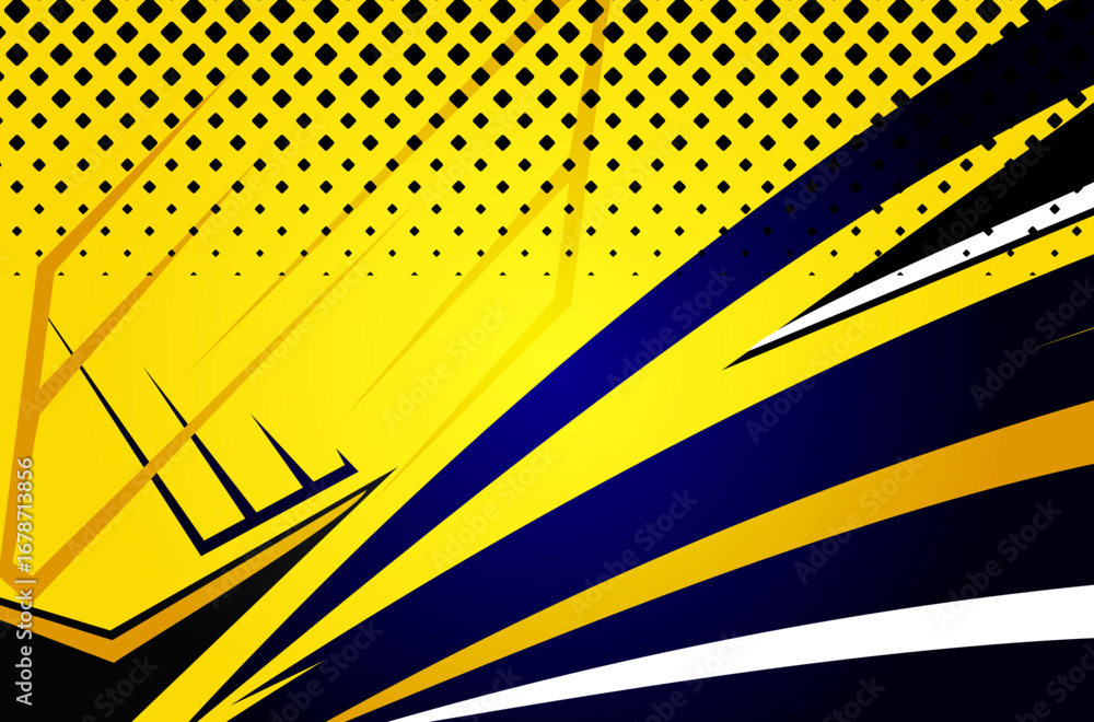 Naklejka premium Fantastic sports futuristic design background wallpaper vector