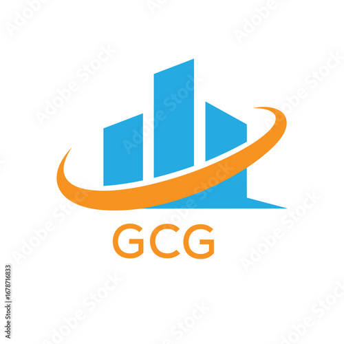 GCG Real Estate Company logo. GCG Modern Building Company logo design for entrepreneur and business. GCG best icon Business Branding.
