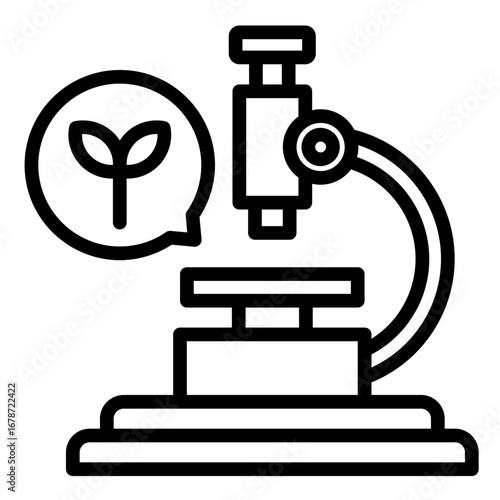 Biology  Icon Element For Design