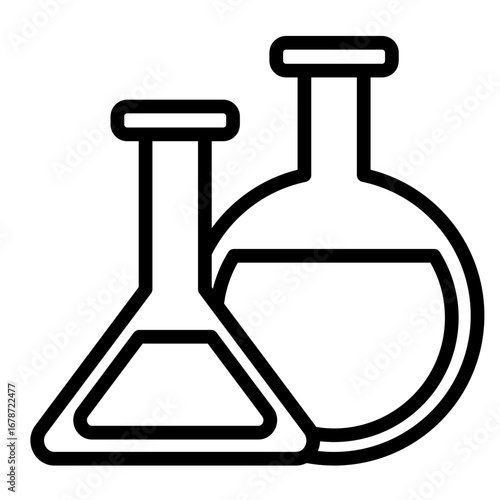 Flask  Icon Element For Design