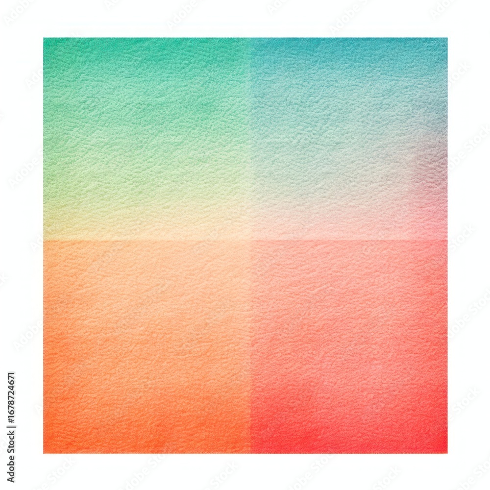 Fototapeta premium Square shaped Risograph style backgrounds texture paper.