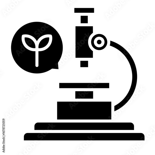 Biology  Icon Element For Design
