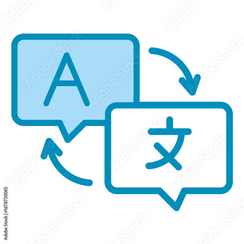 Translator  Icon Element For Design