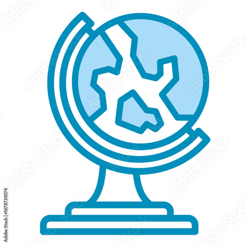 Globe Earth  Icon Element For Design