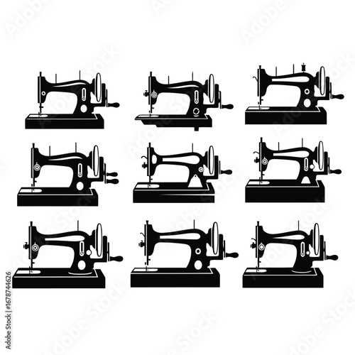 Vintage Sewing Machines Collection Classic Craftsmanship