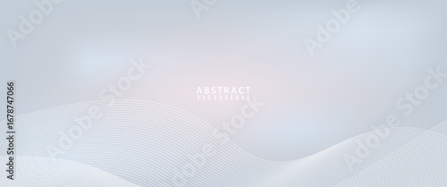 Abstract white circles lines on grey background. with lighting effect sparkle. poster