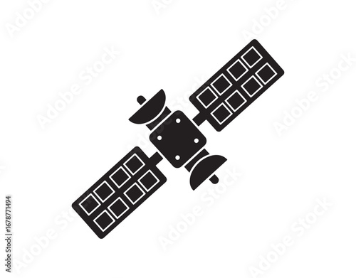 satellite vector icons, wireless satellite icon sign