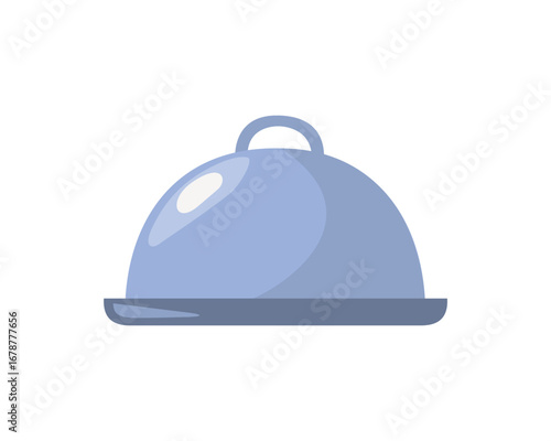 A food serving hood is a cover used to protect food from dust, insects or dirt.