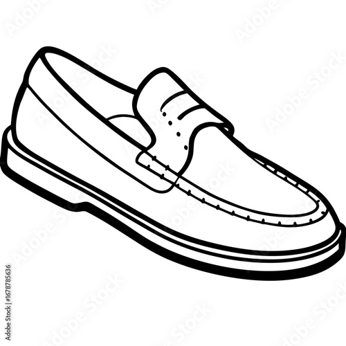 Loafer Shoes – Minimal Art Design