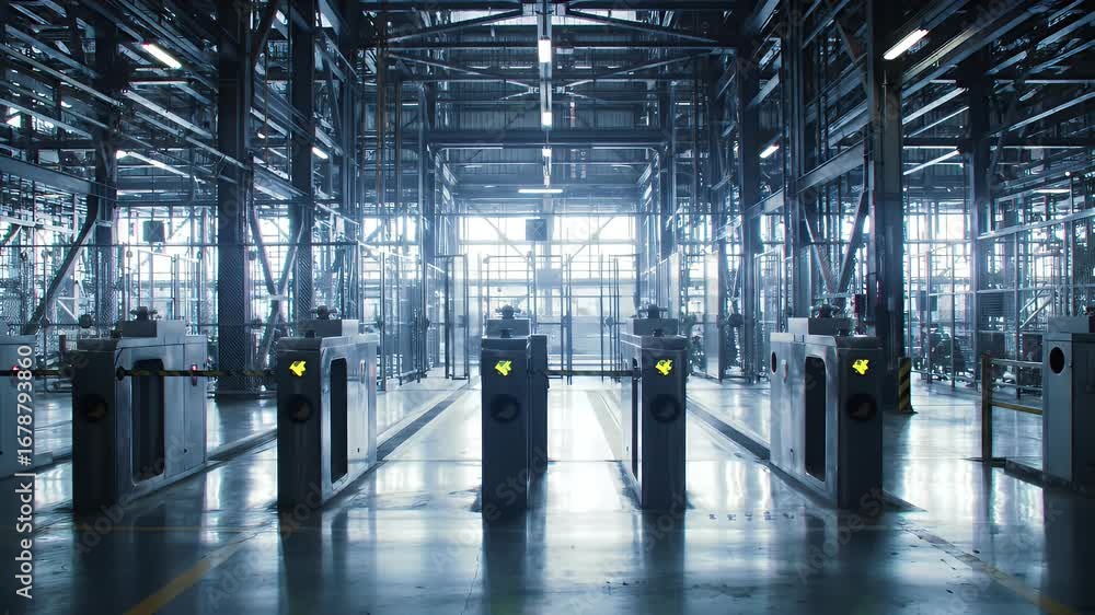 Mining Checkpoints High Security Checkpoint Inside Diamond Mine Featuring Automated ...