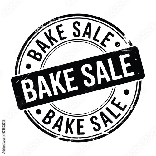 Official bake sale stamp seal of approval