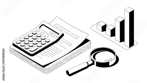 Comprehensive minimalist black line art icon set for business finance marketing communication productivity startups and teamwork concepts