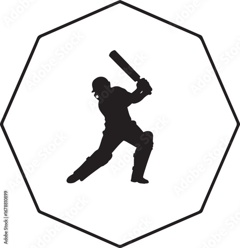  PLAYER ICON IMAGE IN SILHOUETTE.