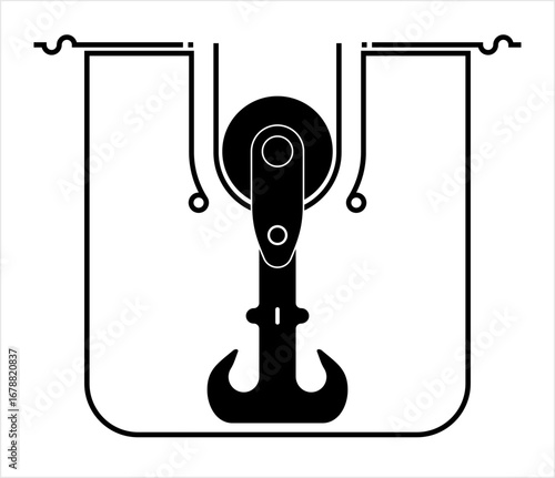 Crane Hook Icon M_2508001